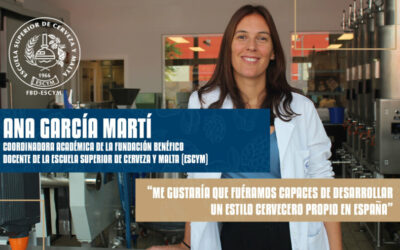 Ana garcía Martí: «Me gustaría que fuéramos capaces de desarrollar un estilo cervecero propio en España»