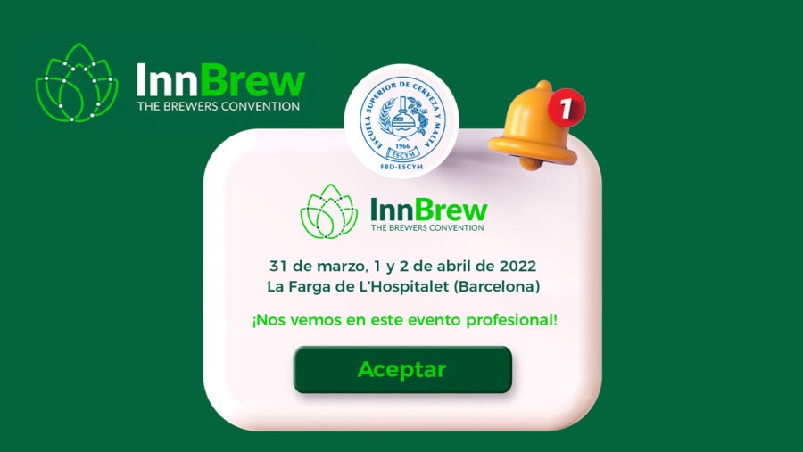 ESCYM participará en el evento profesional de cerveza INNBREW con stand propio